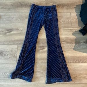 Free People Velvet Pants